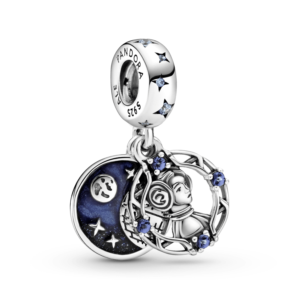 Charm Pendente Duplo Princesa Leia
