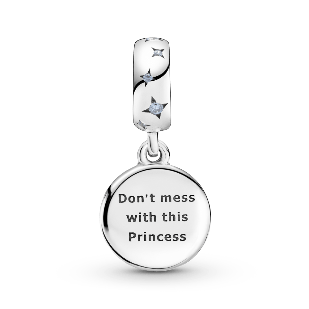 Charm Pendente Duplo Princesa Leia