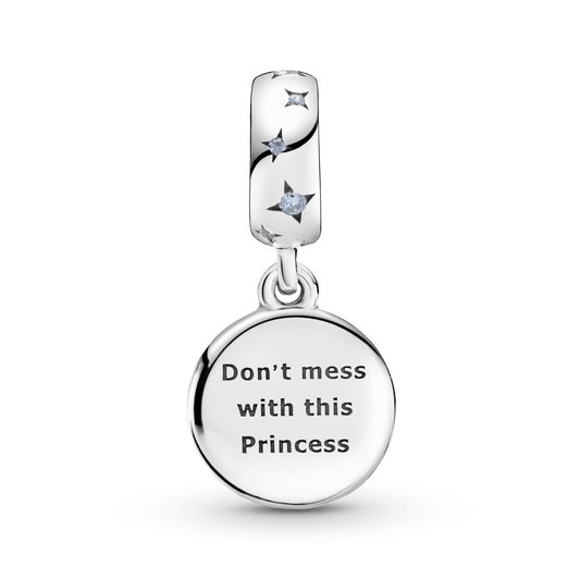 Charm Pendente Duplo Princesa Leia