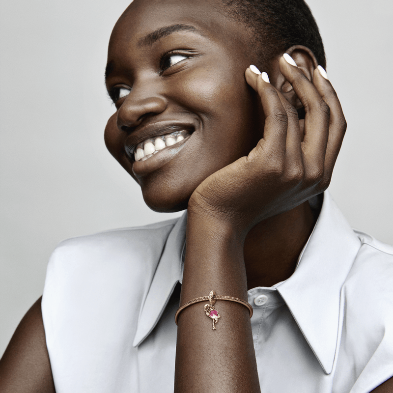 Charm Pendente Flamingo