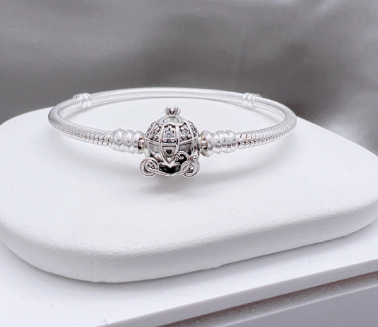 Pulseira Fecho Carruagem Cinderela