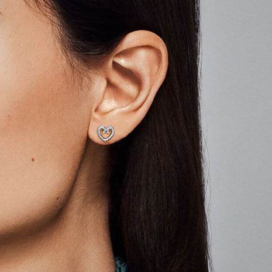 Brinco Coração Romatico