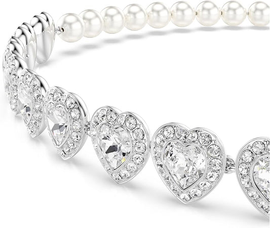 Colar Swarovski Ariana Grande Corações Cravejados