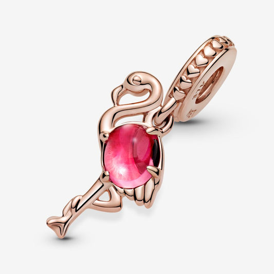 Charm Pendente Flamingo