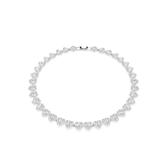Conjunto Ariana Grande x Swarovski - Colar, Brincos e Pulseira Corações