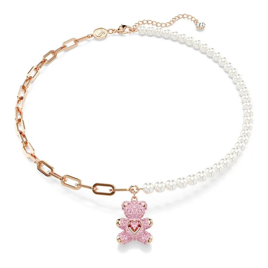 Colar Teddy Rosa Swarovski