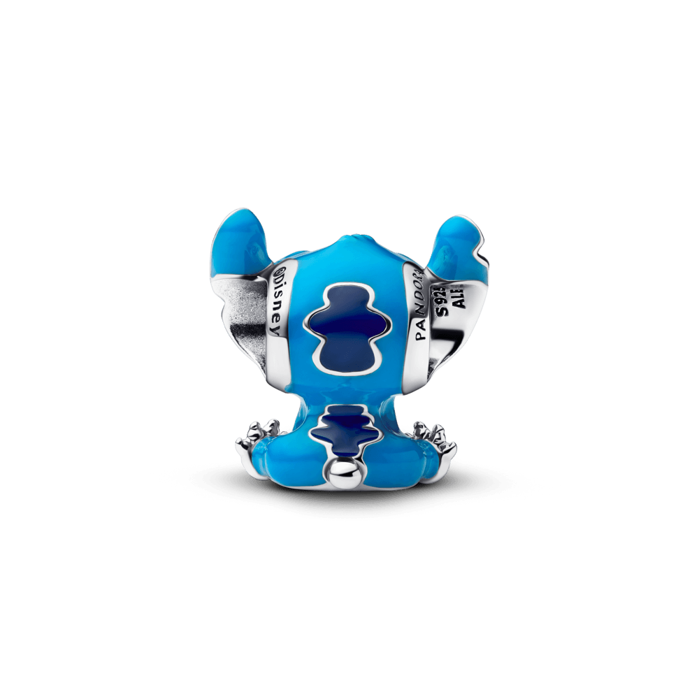 Charm Prata Disney Stitch