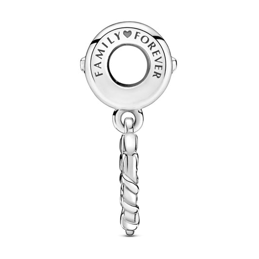 Charm Coração Arvore da Familia