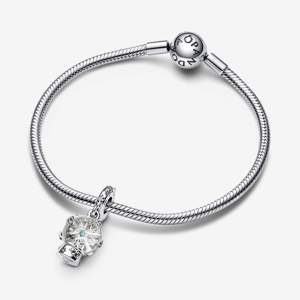 Charm Floco de Neve no Globo