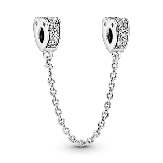 Corrente de Segurança com Brilhantes