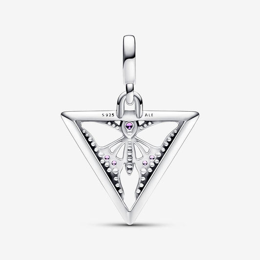 Mini Charm Medalhão Borboleta