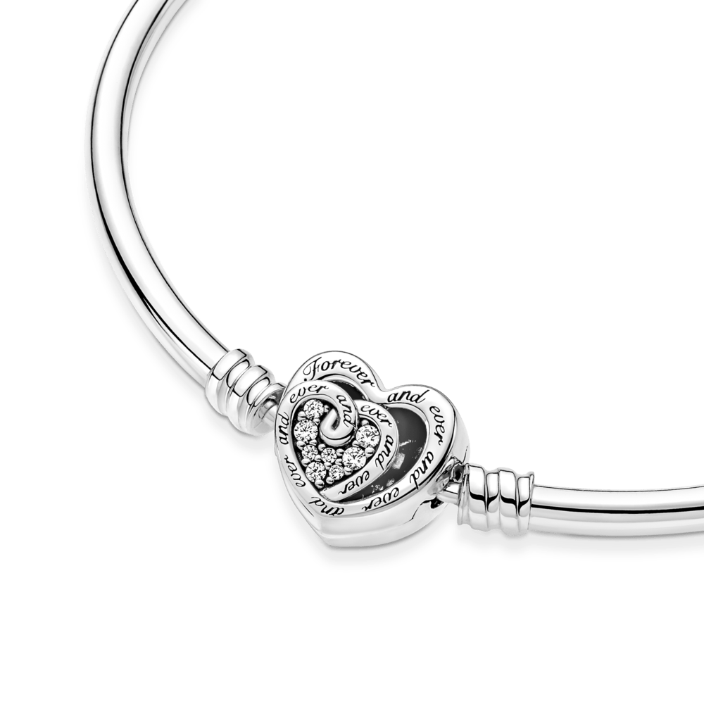 Pulseira Entrelaçados Infinitos Corações