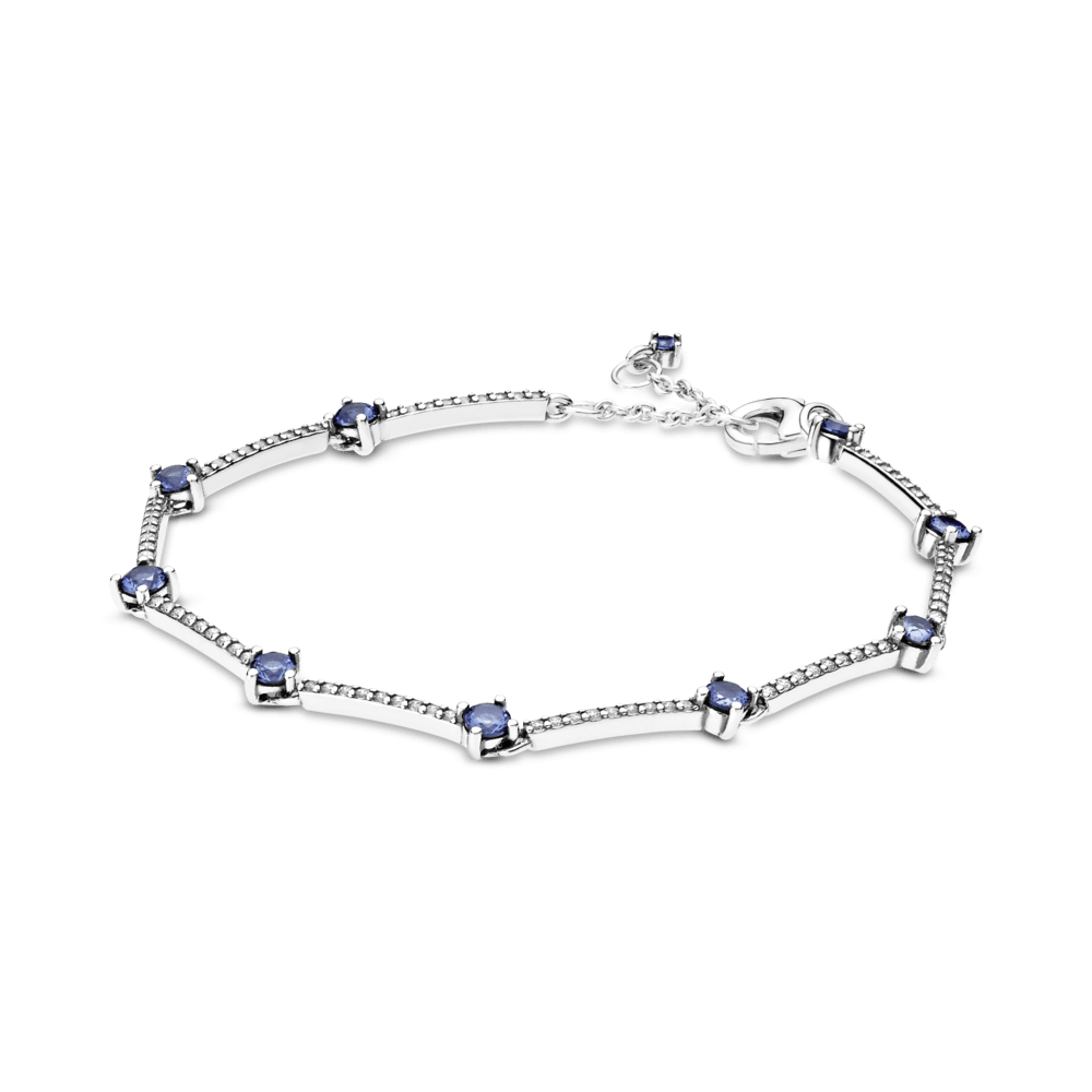 Pulseira com Barra Brilhante