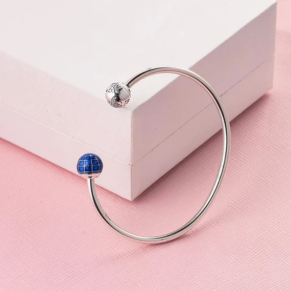 Pulseira Planeta Azul e Globo