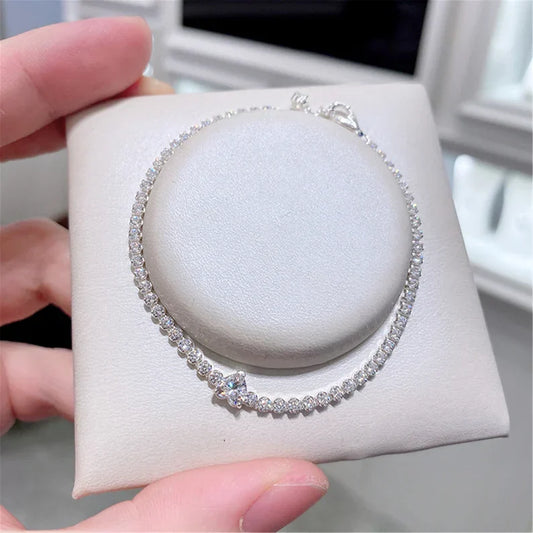 Pulseira Riviera Coração Cintilante