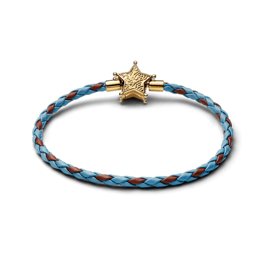 Bracelete De Couro Disney Toy Story Estrela De Xerife