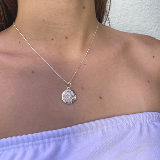 Colar Circulo Cravejado