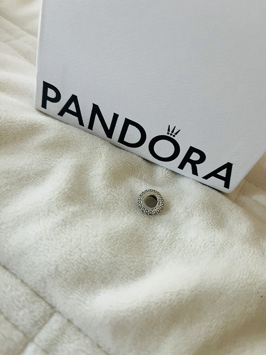 Charm Separador De Prata Brilho Brilhante