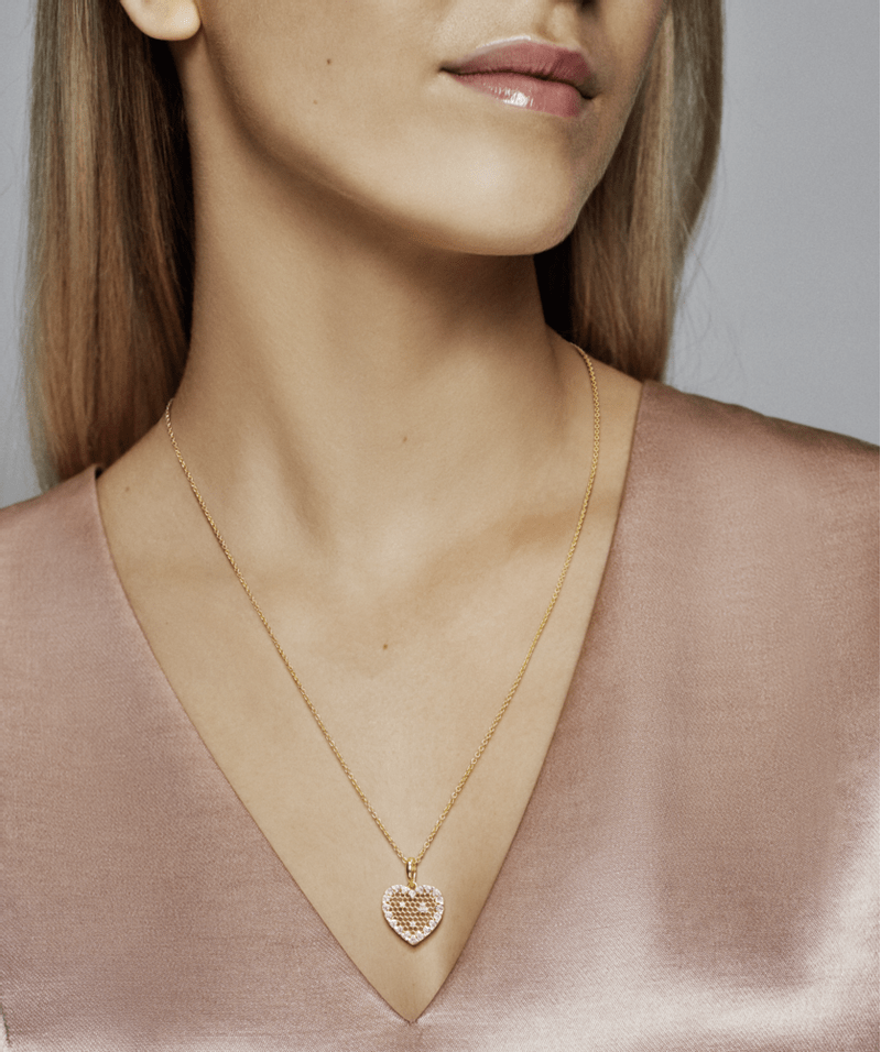 Charm Pendente Favo de Mel