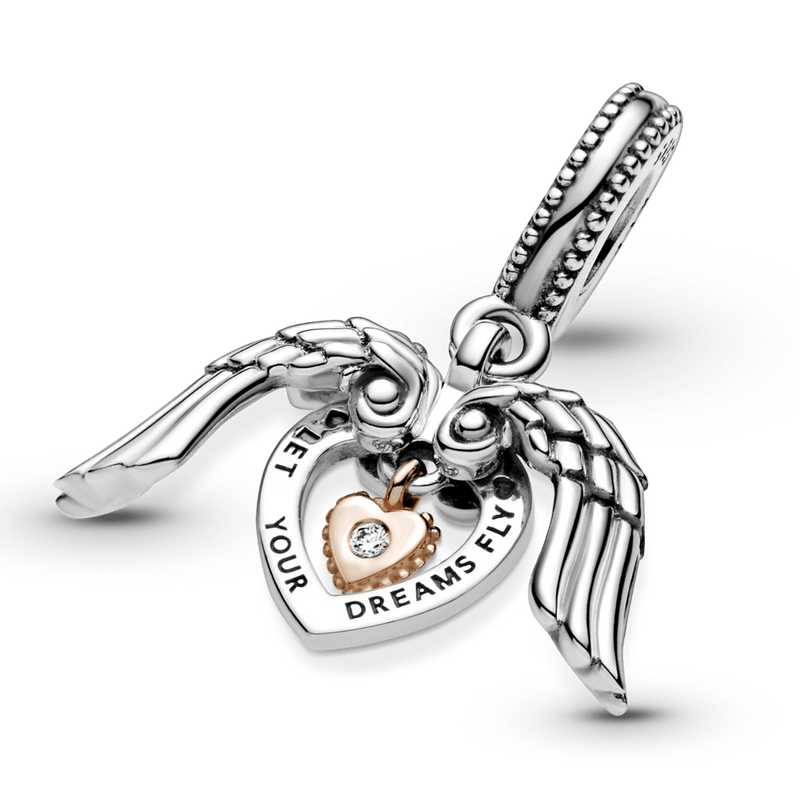 Charm Pendente Asas De Anjo - Charm Club Edição 2021