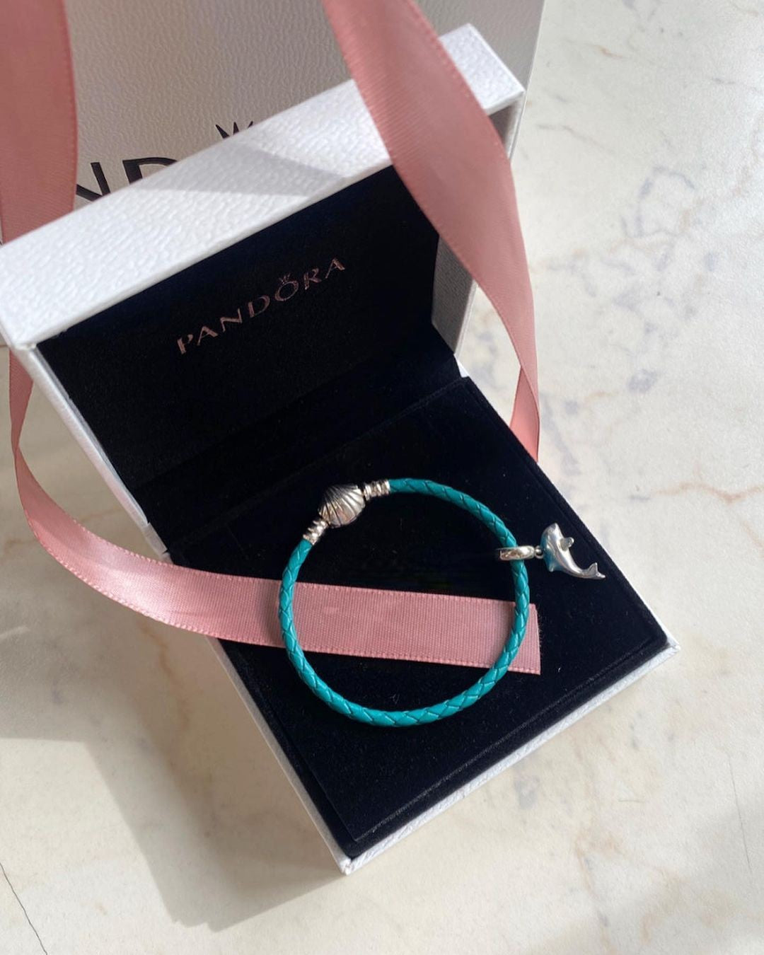 Pulseira Couro Concha do Mar