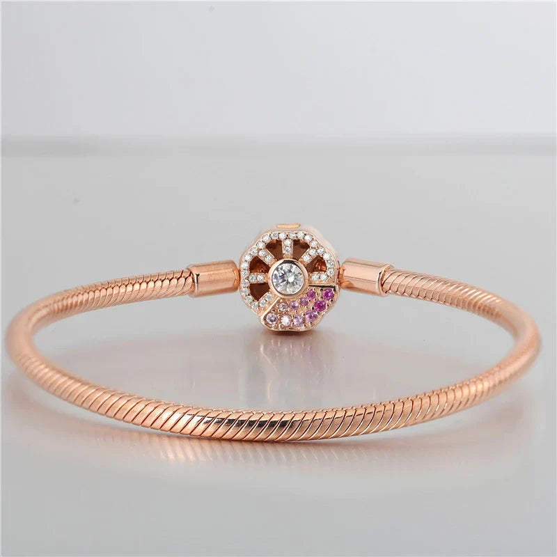 Pulseira Leque Rosé