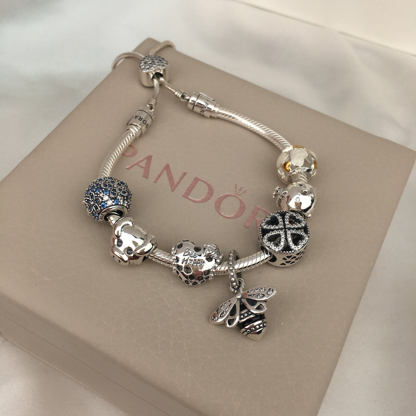 Pulseira Prata Ajustável Deslizante
