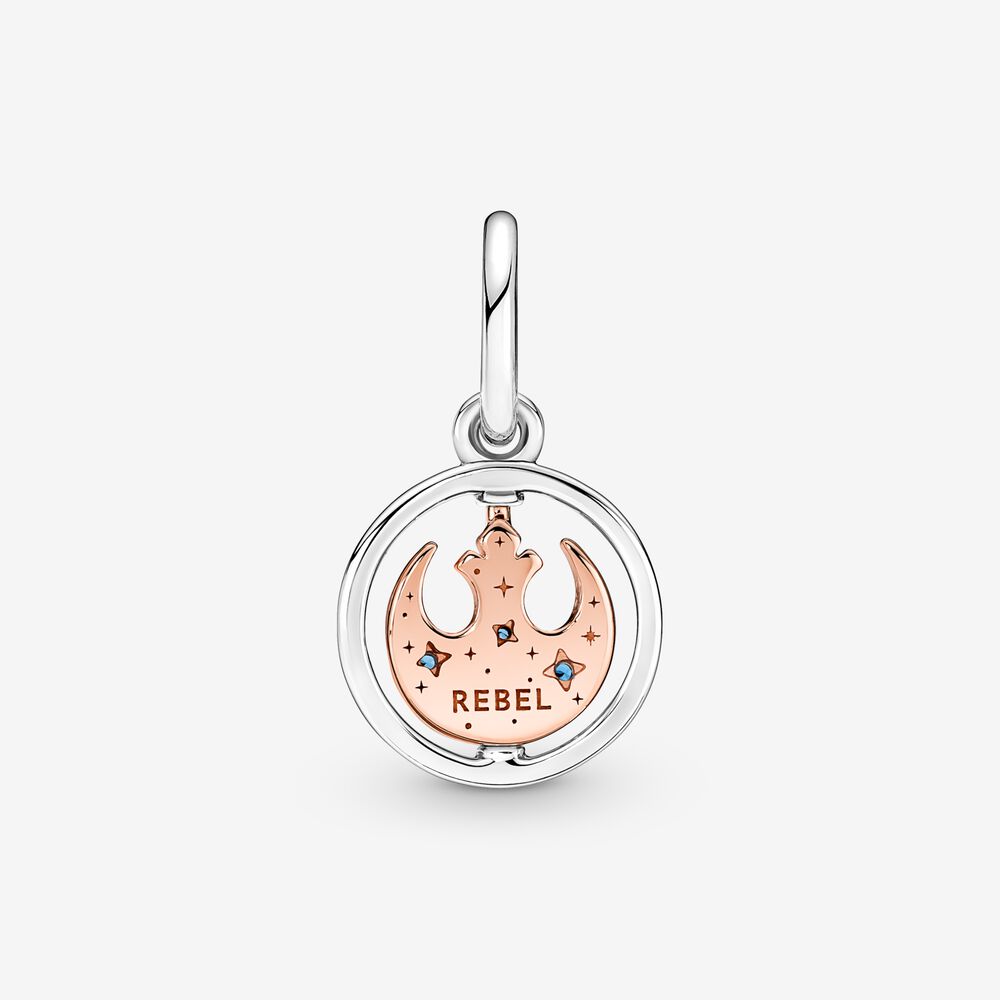 Charm Pingente Giratório Aliança Rebelde