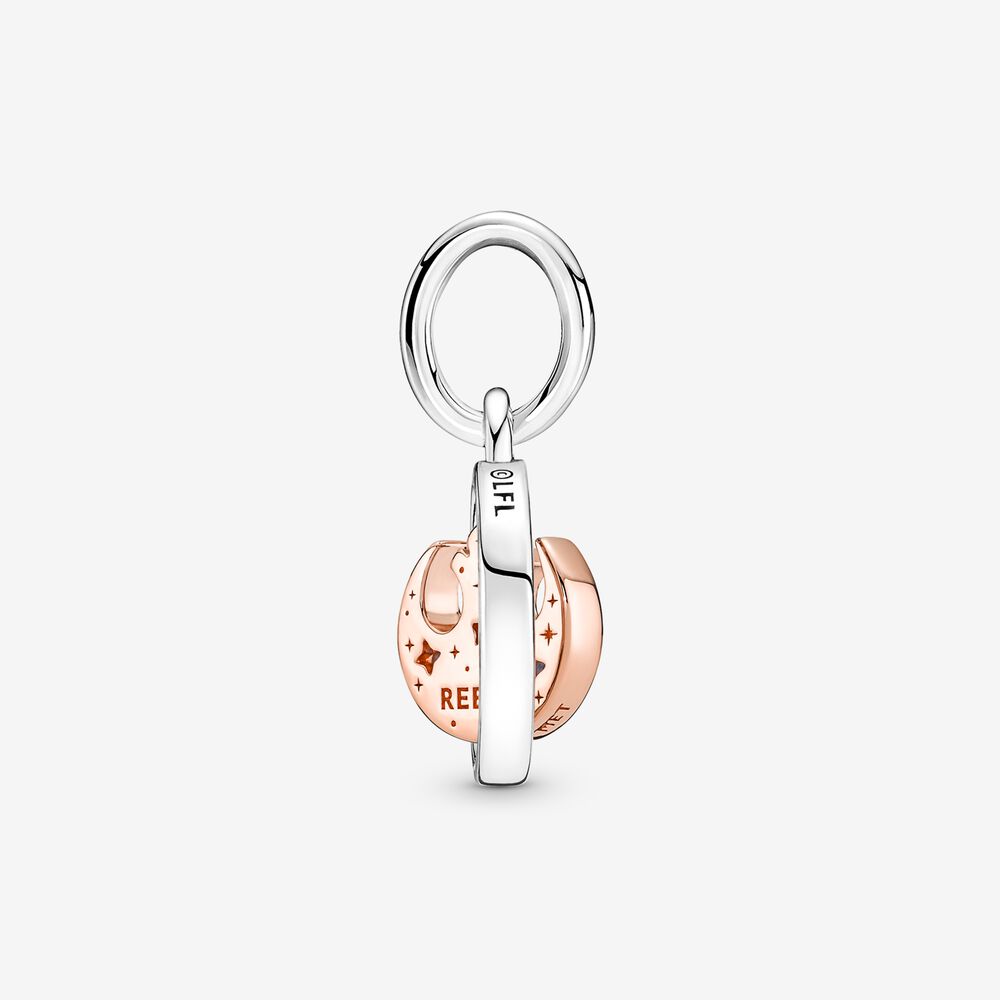 Charm Pingente Giratório Aliança Rebelde