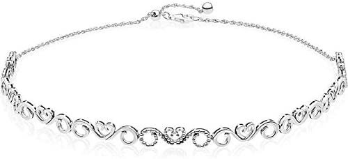 Colar Choker Coração Romântico