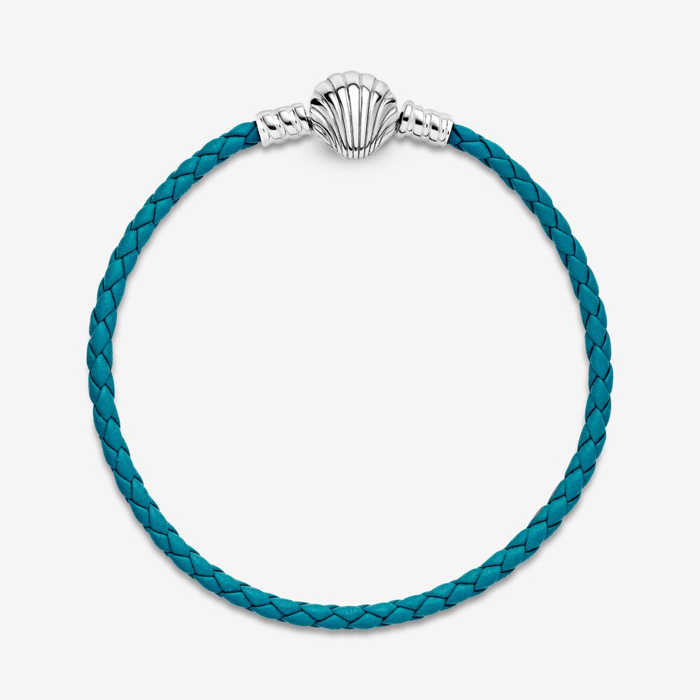 Pulseira Couro Concha do Mar