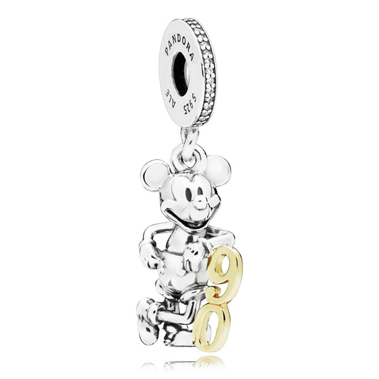 Charm pendente  90º AniversÔrio Mickey
