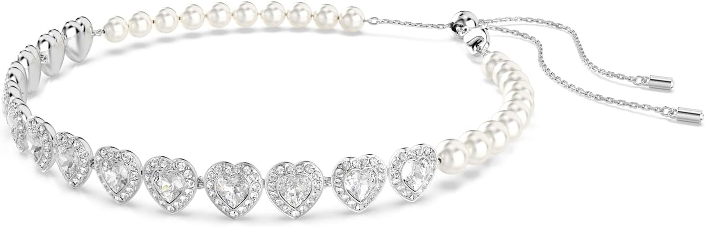 Colar Swarovski Ariana Grande Corações Cravejados