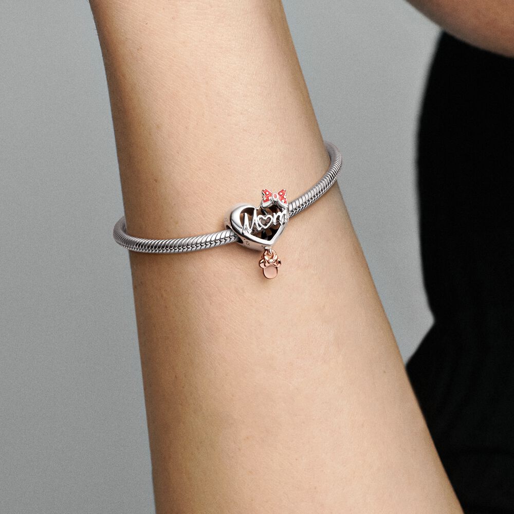 Charm Coração de Mãe Minnie