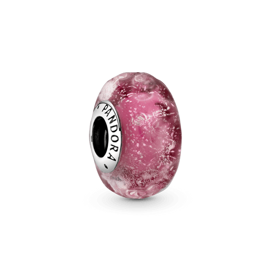 Charm Murano Ondas - Pink