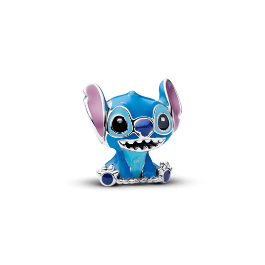Charm Prata Disney Stitch