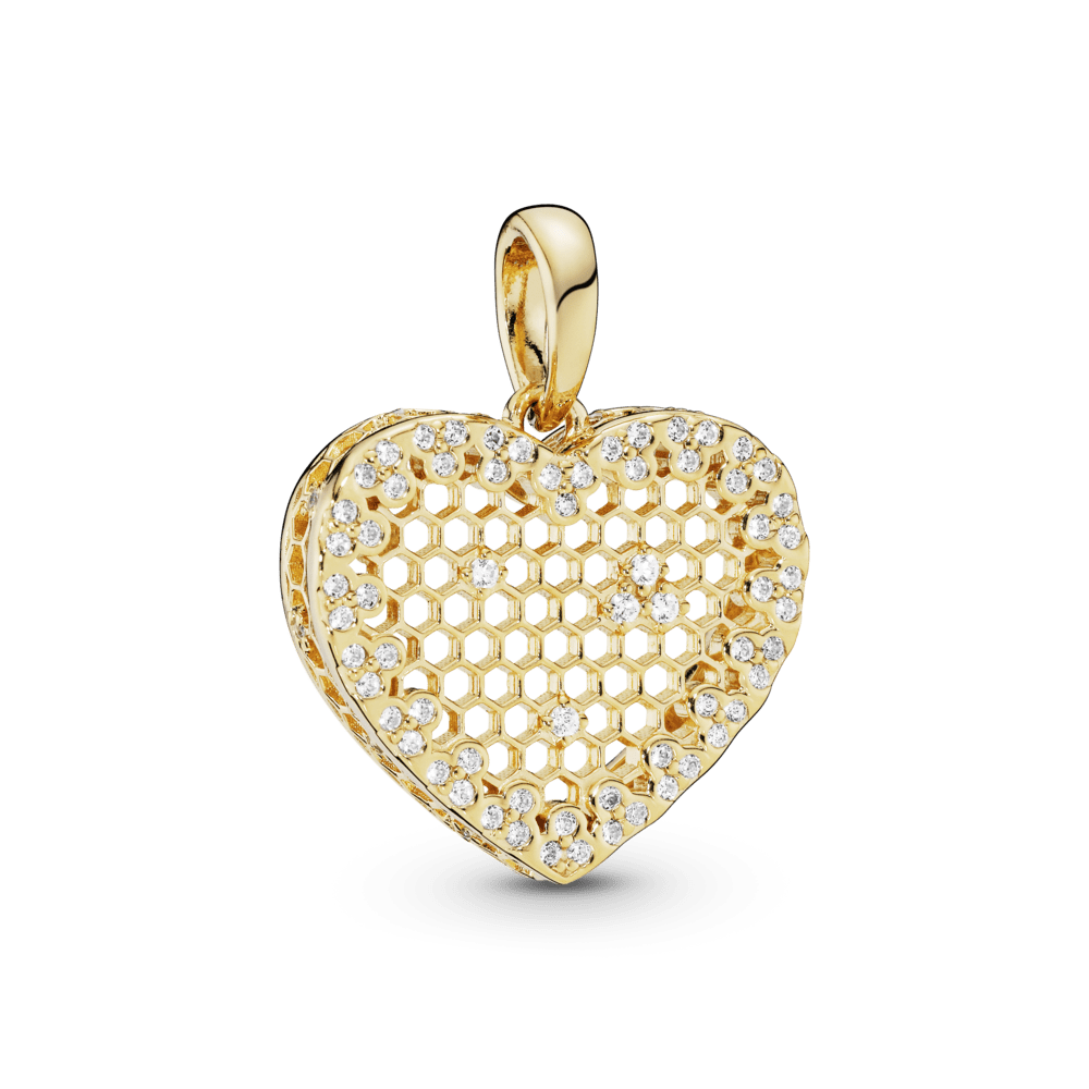 Charm Pendente Favo de Mel