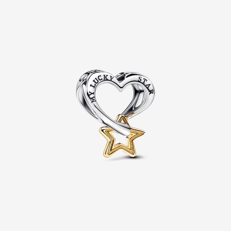 Charm Estrela da Sorte e Coração