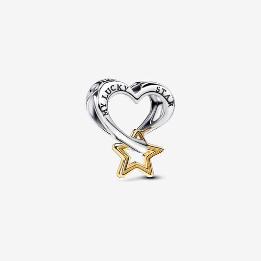 Charm Estrela da Sorte e Coração