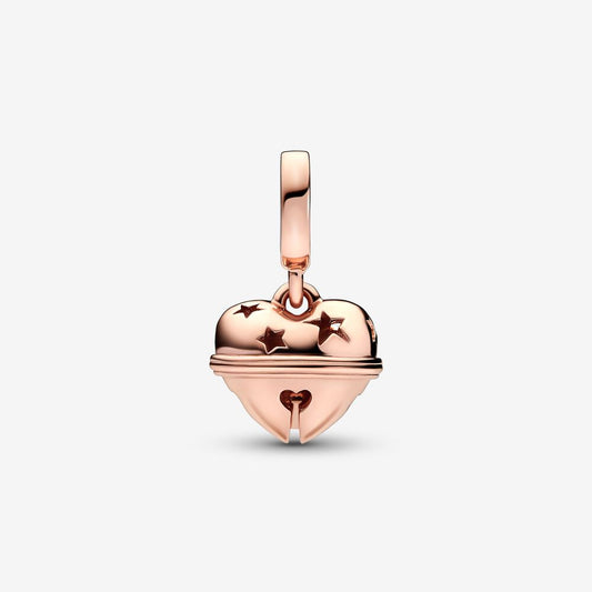 Charm Festivo Sino Coração