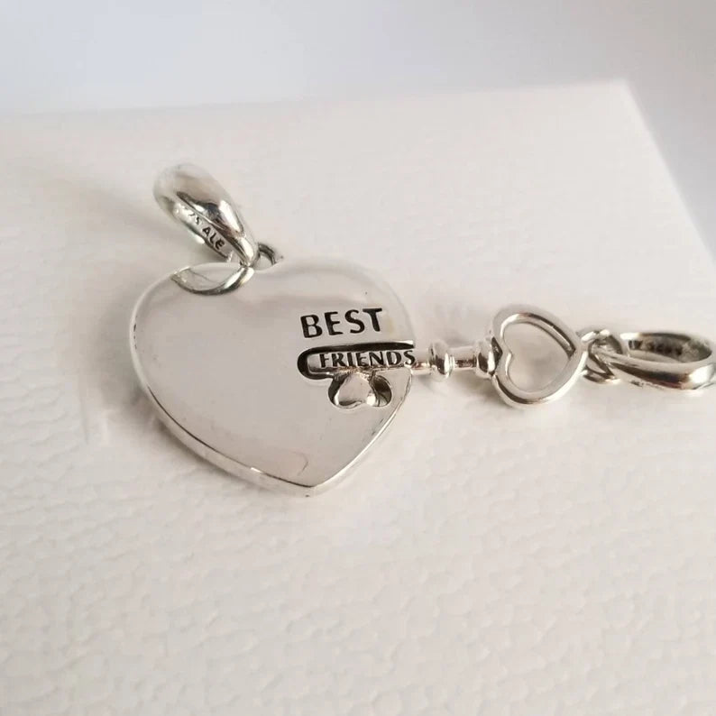 Charm Melhores Amigos Coração e Chave