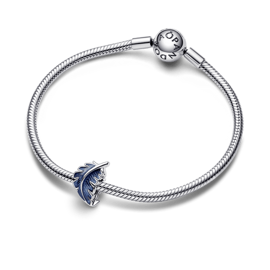 Charm Pena Curva Azul
