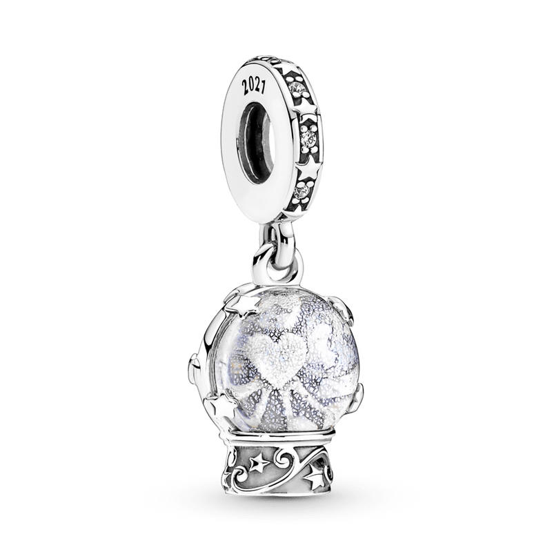 Charm Pendente Anjo do Globo de Neve