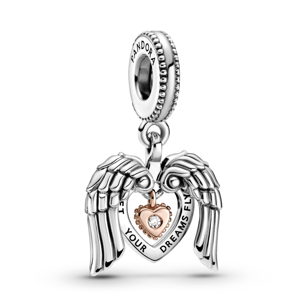 Charm Pendente Asas De Anjo - Charm Club Edição 2021