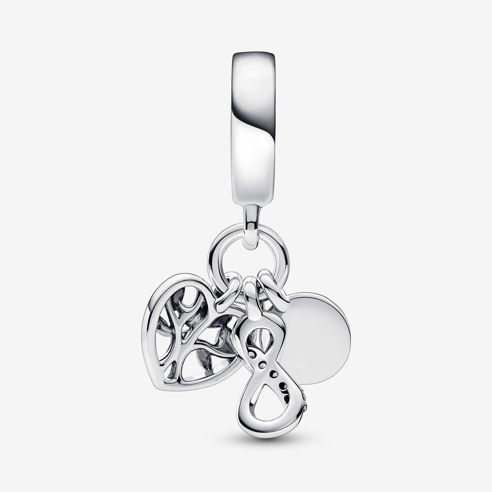 Charm Pendente Família Infinito