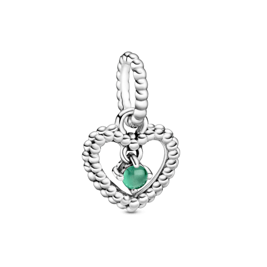Charms Pendente Coração Esferas - Meses