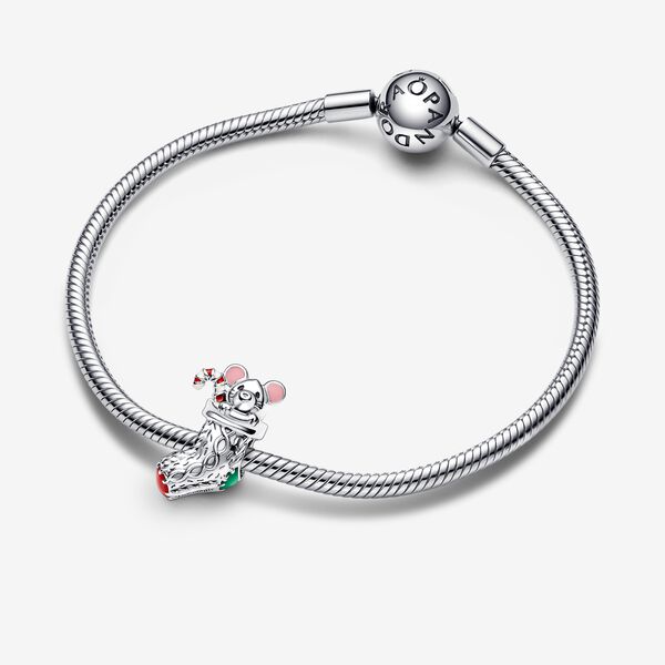 Charm Ratinho na Meia de Natal
