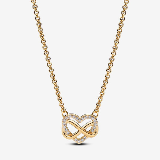 Colar Collier Coração Infinito