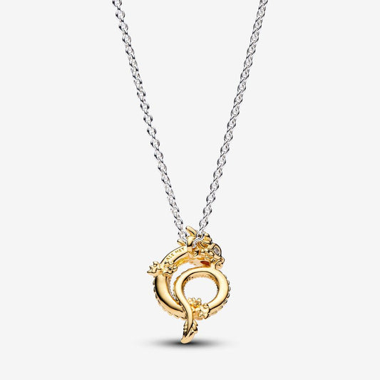 Colar de Dois Tons do Ano do Dragon Collier
