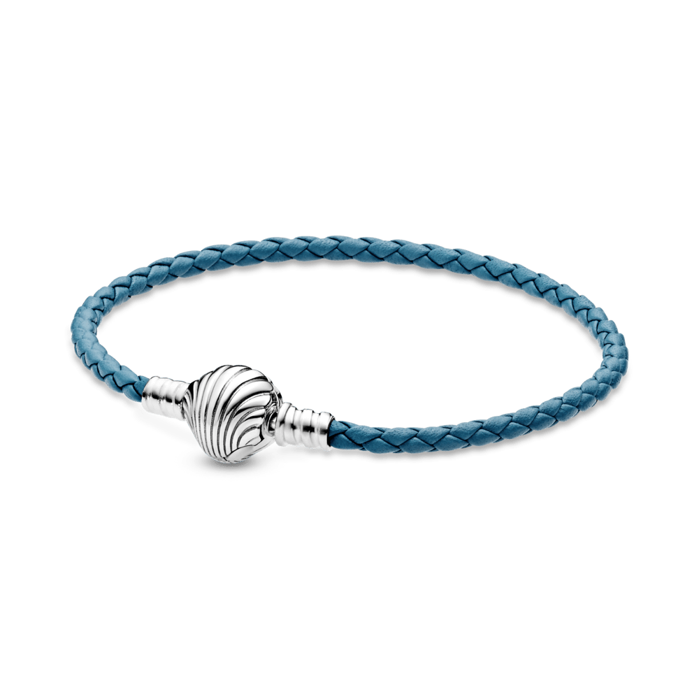 Pulseira Couro Concha do Mar